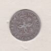 1680 Silver Maundy Fourpence featuring the portrait of Charles II on the Obverse. Four central interlinked C's with national emblems on the reverse.v