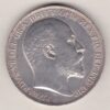 1902 Silver Crown Coin featuring King Edward VII on the Obverse and St George and the dragon reverse. The coin is in extremely fine condition.