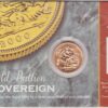 2000 Gold Sovereign Coin - In Royal Mint Card Pack. This coin features the fourth portrait of Queen Elizabeth II on the obverse.