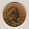 Gold One Ounce Britannia best price bullion 24 carat gold coin. The coin features Queen Elizabeth II on the Obverse and Britannia on the Reverse.