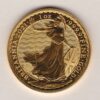 Gold One Ounce Britannia best price bullion 24 carat gold coin. The coin features Queen Elizabeth II on the Obverse and Britannia on the Reverse.