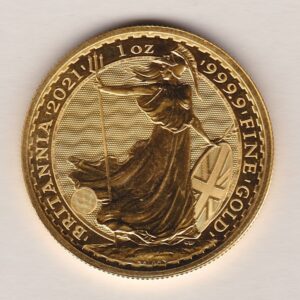 Gold One Ounce Britannia best price bullion 24 carat gold coin. The coin features Queen Elizabeth II on the Obverse and Britannia on the Reverse.