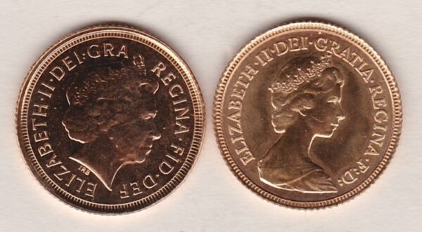 Elizabeth II Half Sovereign gold coin. This is a bullion best price coin featuring the portrait of Queen Elizabeth II and the George and Dragon reverse.