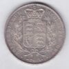 1847 Silver Crown Coin featuring Queen Victoria Young head on the Obverse and the Shield design on the reverse. In near extremely fine condition.