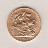 1904 Gold Sovereign Coin. The coin features King Edward VII on the Obverse. St George and the dragon on the reverse. London Mint.