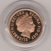 2000 gold proof sovereign coin featuring queen Elizabeth II on the Obverse & St George and the Dragon Reverse. This coin comes as issued by the royal mint.