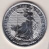 2023 Silver Britannia One Ounce Coin. The portrait of King Charles III is on the obverse. The coin contains one ounce of 999 fine silver.