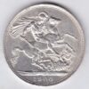 1900 LXIV silver crown Silver Crown Coin featuring Queen Victoria old head or vailed head on the Obverse and the St George & dragon design on the reverse.