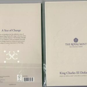 2023 Royal Mint Definitives Set. This 2023 Charles III set comes still sealed in the cellophane packet as issued by the Royal Mint. 