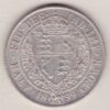 1899 Silver Halfcrown coin featuring the old head of Queen Victoria on the Obverse. The shield of royal arms completes the Reverse design.