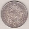 1900 Silver Halfcrown coin featuring the old head of Queen Victoria on the Obverse. The shield of royal arms completes the Reverse design.