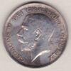 1919 Silver Halfcrown coin featuring king George V on the Obverse. The Reverse features a crowned quartered shield of arms.