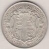 1921 Silver Halfcrown coin featuring the King George V on the Obverse. The crowned quartered shield of arms within Garter band on the Reverse.