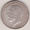 1926 Silver Halfcrown coin featuring the King George V on the Obverse. The crowned quartered shield of arms within Garter band on the Reverse.