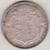 1927 Silver Halfcrown coin featuring the King George V on the Obverse. The crowned quartered shield of arms within Garter band on the Reverse.