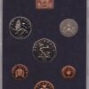 1976 Royal Mint Proof Set. This set contains six coin. The set comes cased as issued by the Royal Mint. Coinage of Great Britain and Northern Ireland.