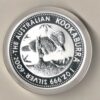 2009 Silver Australia One Ounce Kookaburra Elizabeth II is on the obverse, The Kookaburra is on the reverse. The coin contains one ounce of 999 fine silver