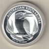 2012 Silver Australia One Ounce Kookaburra Elizabeth II is on the obverse, The Kookaburra is on the reverse. The coin contains one ounce of 999 fine silver