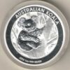 2013 Silver Australia One Ounce Koala. Elizabeth II is on the obverse, The Koala is on the reverse. The coin contains one ounce of 999 fine silver.