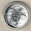 2016 Silver Niue One Ounce Turtle. Elizabeth II is on the obverse, The Turtle is on the reverse. The coin contains one ounce of 999 fine silver.