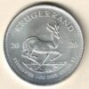 2020 Silver South Africa One Ounce Krugerrand. Paul Kruger is on the obverse. The coin contains one ounce of 999 fine silver