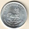 2021 Silver South Africa One Ounce Krugerrand. Paul Kruger is on the obverse. The coin contains one ounce of 999 fine silver