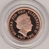 2021 gold proof sovereign coin featuring queen Elizabeth II on the Obverse & St George and the Dragon Reverse. This coin comes as issued by the royal mint.