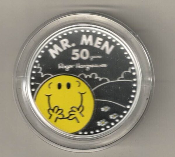 2021 Silver Proof One Ounce Mr Men. The coin contains one ounce of 999 fine silver. All of our silver coins are in stock.