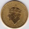 2023 Gold One Ounce Coronation coin featuring King Charles III on the Obverse. The personal Royal cypher symbol on the Reverse.