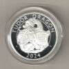 2024 Silver Proof One Ounce Tudor Dragon. The coin contains one ounce of 999 fine silver. All of our silver coins are in stock.