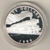 1996 Silver Marshall Islands One Ounce DB Class 01 Train. This coin does feature a train. This coin contains one ounce of 999 fine silver.