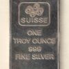 One Ounce Silver Bar Pamp Suisse. All of our silver bars have been pre-owned and are in stock. This bar contains one ounce of 999 fine Silver.