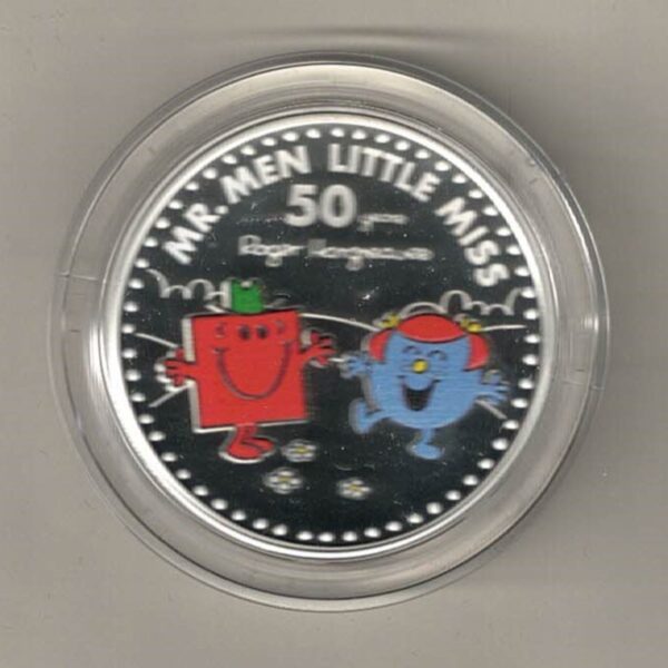 2021 Silver Proof One Ounce Mr Men Little Miss . The coin contains one ounce of 999 fine silver. All of our silver coins are in stock.