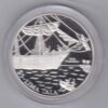 1993 Tokelau Silver Proof $5 Lima Tala coin. The reverse features the frigate HSM Pandora, landed in the Tokelau Islands in 1791.