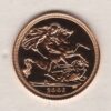 2006 Gold Half Sovereign coin featuring the fourth portrait of Queen Elizabeth II on the Obverse. St George and the dragon on the Reverse.