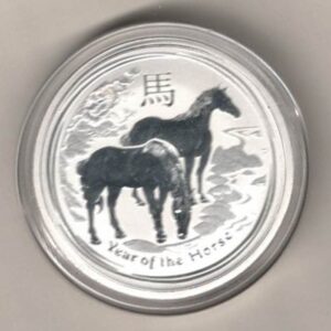 2014 Silver Australia Half Ounce Year Of The Horse . This coin contains half an ounce of fine silver. All of our silver coins are in stock.