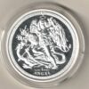 2018 One Ounce Silver Proof Isle Of Man Angel. The coin contains one ounce of 999 fine silver. All of our silver coins are in stock.