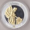 2021 Saint Helena Silver Proof One Ounce Napoleon's Angel. This coin has Elizabeth II on the obverse. This coin contains one ounce of .999 fine silver.