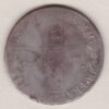 1698 Silver Halfcrown coin with King William III on the Obverse. Crowned cruciform shields around central Nassau lion on the Reverse.