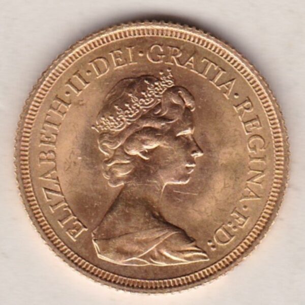 1974 Gold Sovereign Coin - Elizabeth II - Image 2