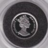 1992 Platinum Proof Tenth Ounce Isle Of Man Noble Coin. The coin features Queen Elizabeth II on the obverse and a Viking boat on the reverse.