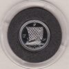 1993 Platinum Proof Tenth Ounce Isle Of Man Noble Coin. The coin features Queen Elizabeth II on the obverse and a Viking boat on the reverse.