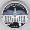 2006 Australia Proof Combination Set. These three coins come in the original wooden box with outer card presentation box.