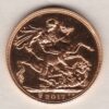 2017 Gold Sovereign Coin. This coin features the fifth portrait of Queen Elizabeth II on the obverse. St George and dragon on the reverse.