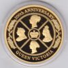 2019 Gold Proof Australia Two Ounce coin. This coin was issued to commemorate the 200th anniversary of Queen Victoria. Boxed with certificate.