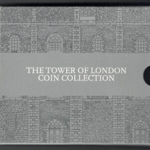 2020 Five Pounds Tower Of London Four Coin Cupro nickel set featuring Queen Elizabeth II on the Obverse. All coins are in stock.