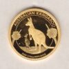 2020 Gold Australia Tenth Ounce coin. This gold coin features Queen Elizabeth II on the Obverse. The kangaroos and Joey on the Reverse.