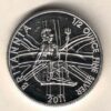 2011 Silver Half Ounce Britannia Coin . This coin contains half an ounce of fine silver. All of our silver coins are in stock.