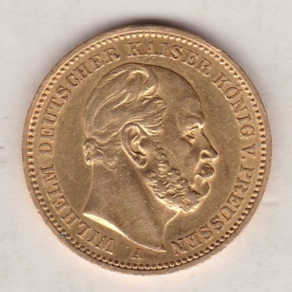 1887 A Germany Gold Twenty Mark - Image 2