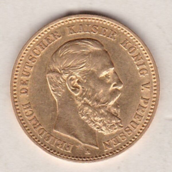 1888 A Germany Gold Ten Mark - Image 2